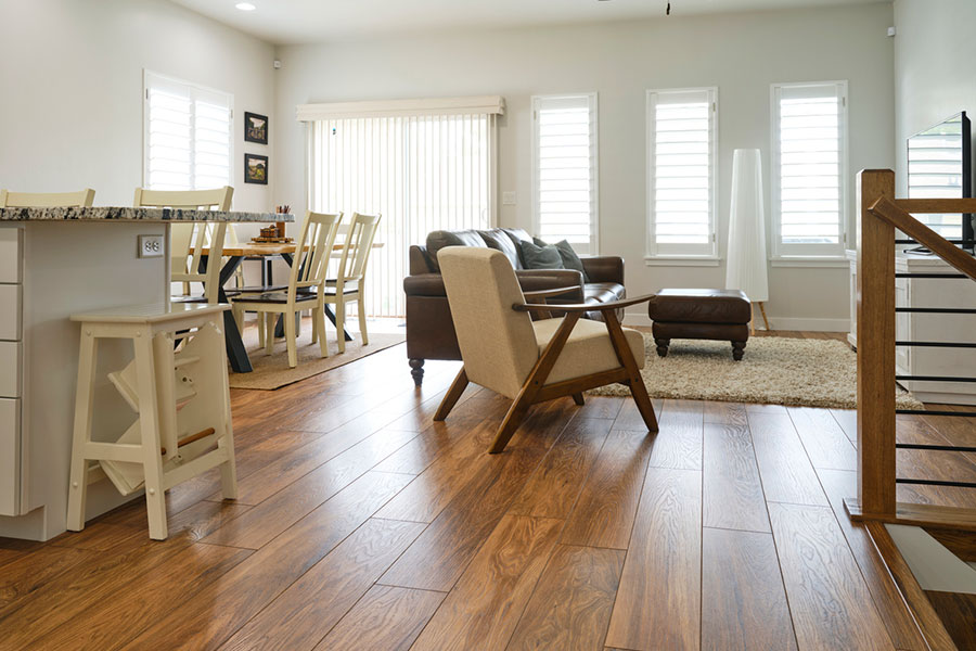 Vinyl Floor Cleaning